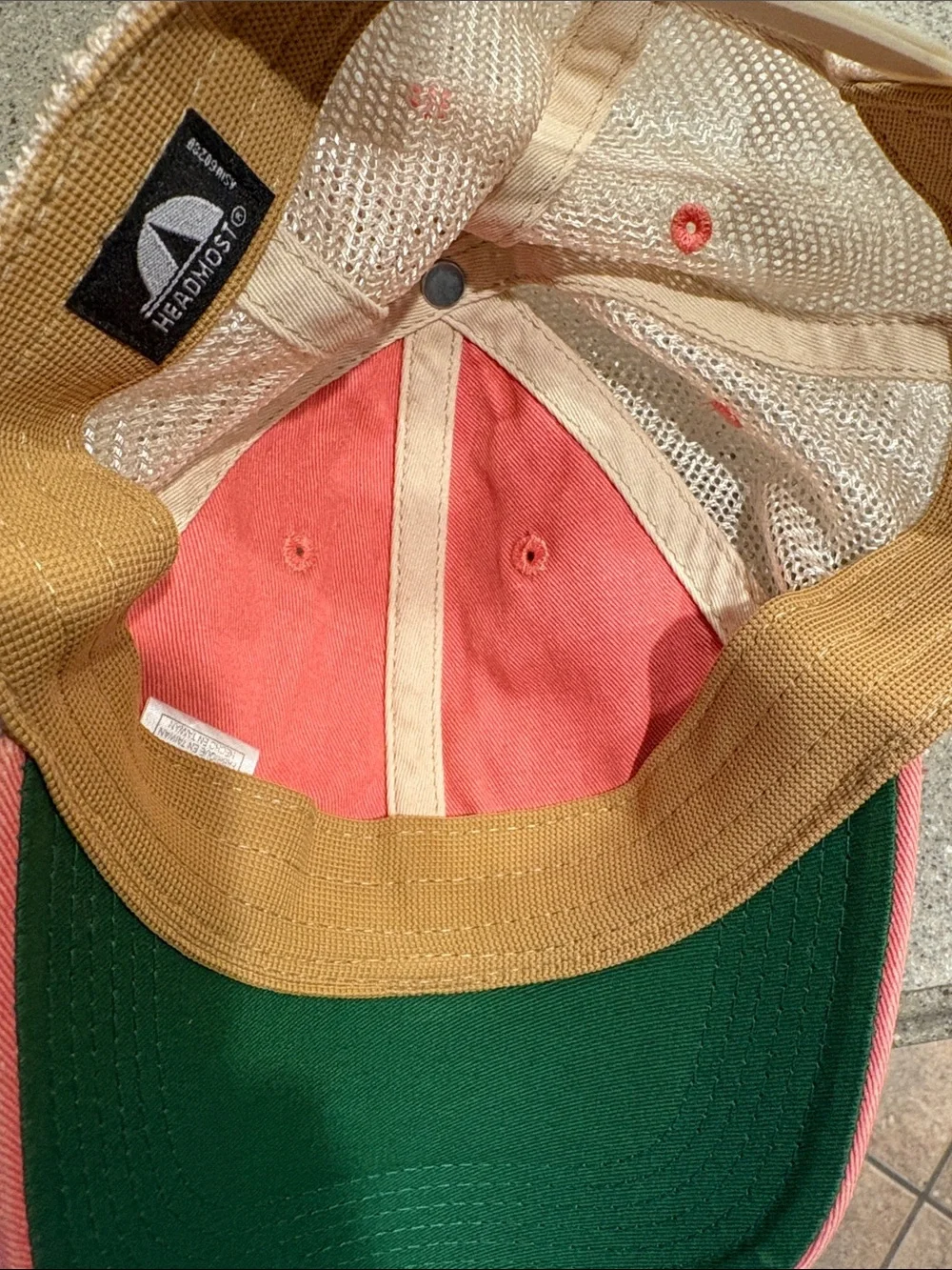 Salty Coral Mesh-Back Baseball Hat